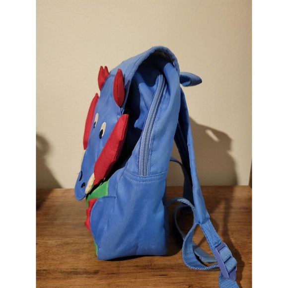 Cath Kidston Dinosaur Themed Junior Backpack. Used Once. EUC triceratops T-Rex - Picture 5 of 8